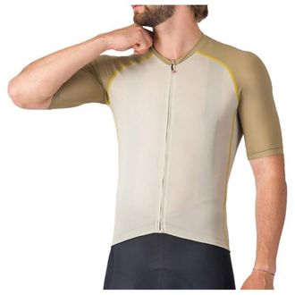 Castelli Unlimited Endurance 3 Jersey Velotrikot f&uuml;r Herren | beige