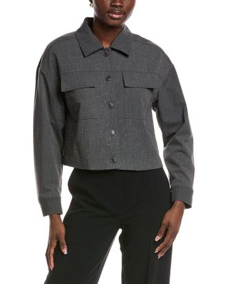 Vince Camuto Cropped Shacket