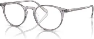 Oliver Peoples 47mm Phantos optical glasses in Grey at Nordstrom