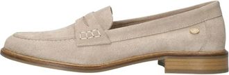 Fred De La Bretoniere Schoenen, Dames, Beige, 40 EU, Leer, Bodil Loafer