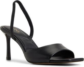 Aldo Andya Slingback Sandal in Black at Nordstrom, Size 7.5