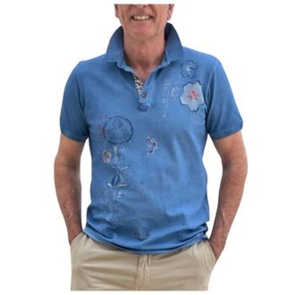 Bob Heren, Tops, Blauw, Maat: L Katoen