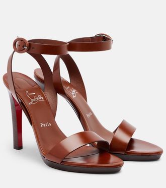 Christian Louboutin Sandalias Fanny de piel