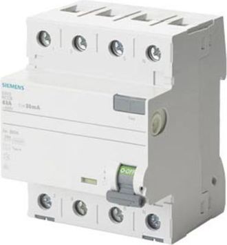 SIEMENS 5sv33466la Interruptor Diferencial 63a 4 Polos