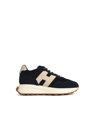 Hogan Hogan H641 schwarze Lear-Sneaker