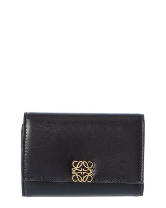 Loewe Puffer Anagram Small Leather Vertical Wallet