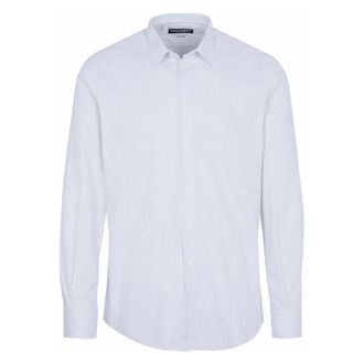 Dolce & Gabbana Gestreepte Overhemd - Heren - Overhemden - Wit - Maat: XS