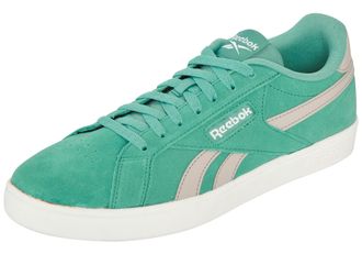 Reebok Classic Sneaker REEBOK CLASSIC REEBOK COURT RETRO, Damen, Gr. 36,5, upgradegr&uuml;n, moonstone, chalk, Leder, Synthetik, Schuhe Sneaker
