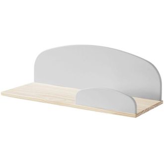 Les Tendances Furniture Limited - Estante De Pared Kiddy Madera Gris Fr&iacute;o 65 Cm