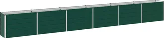 vidaXL Cama De Jard&iacute;n Elevada Verde 480 X 40 X 55 Cm Vidaxl