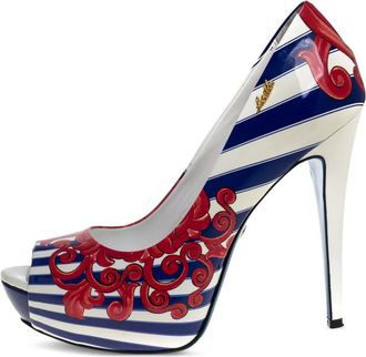 Loriblu Pumps con plateau 140mm 2024 - Rosso