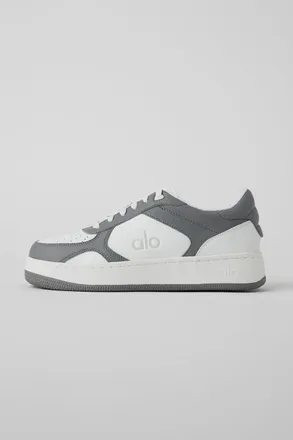 Alo Recovery Mode Sneaker in Grey/White, Size: 15M/16.5W