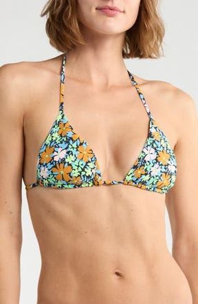 Maaji Balmy Reversible Bikini Top in Green at Nordstrom Rack, Size Medium
