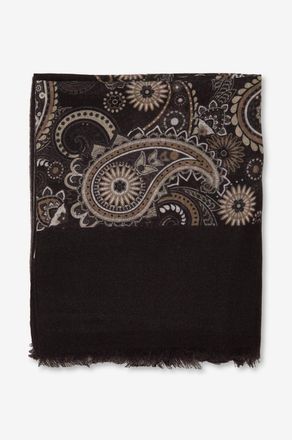 19 Andrea's 47 Rechteckiger Schal mit Fantasiemuster Ethnos