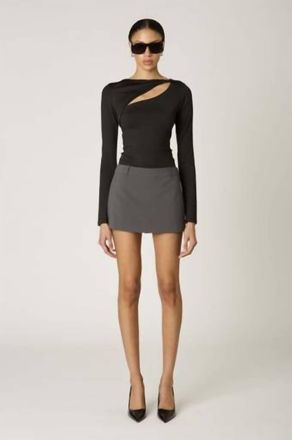 Nia San Vicente Top In Black