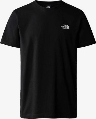 The North Face Mens The North Face Simple Dome Black T-Shirt - Size: 38
