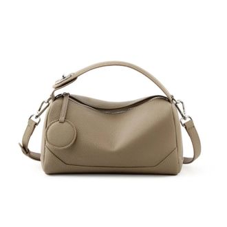 Generic Leather Pillow Small Shoulder Bags, Compatible For Women Crossbody Purses Tote Ladies Handbags(Grey)