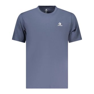 Converse T-Shirts, male, Blue, Size: 2XL Short-sleeved T-shirt