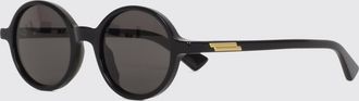 Bottega Veneta Occhiali con montatura arrotondata in acetato nero