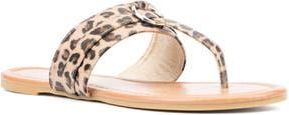 New York & Company Jacklyn Slide Sandal in Leopard at Nordstrom Rack, Size 9