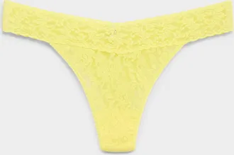 Hanky Panky Womens Stretch lace thong Nylon