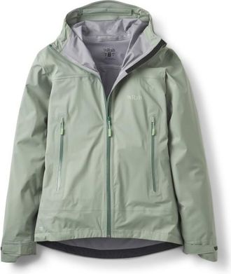 RAB Firewall Light Jacket Regenjacke f&uuml;r Damen | grau