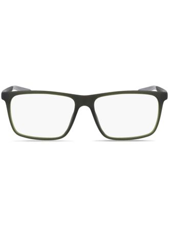 Nike rectangle-frame glasses - Green