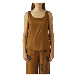 Maison Margiela Dames, Tops, Bruin, Maat: XS