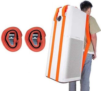 No Brand Correa De Transporte Para Una Persona Con Asa Ergon&oacute;mica Ajustable Para El Hombro - Ayuda Para Mover Muebles Y Electrodom&eacute;sticos