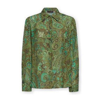 Elena Miro Donna, Camicette, Verde, 6Xl, new
