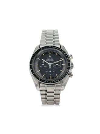 Omega 1980 pre-owned Speedmaster 42mm - Black