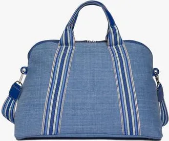 My Style Bags Macari London Duffel Bag in Powder Blue at Nordstrom, Size Large