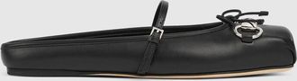 Gucci Womens Gucci Horsebit Mule, Black, Leather