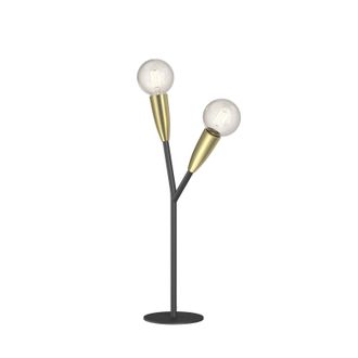 Lucande L&aacute;mpara De Mesa carlea En Negro Metal - Lucande