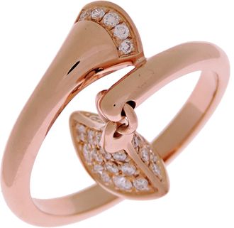 Bulgari Pink Gold (18K) Band Ring (Pre-Owned)