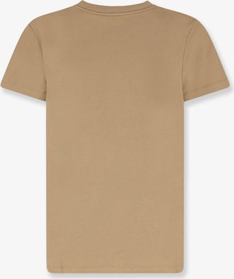 Max Mara Womens T-Shirt Mxmgiovane Beige Cotton T-Shirts & Jerseys