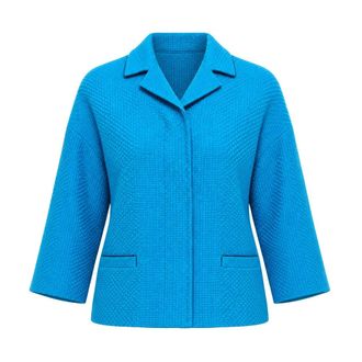 Dolce & Gabbana Jassen - Dames - Jassen - Blauw - Maat: 2XS Katoen