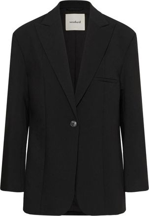 Soaked In Luxury Corinne Blazer - Dames - Blazers - Zwart - 2XL - Polyester - Jassen