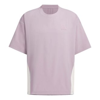 adidas Future Style Woven T-Shirt Asia Sizing Purple JI9868