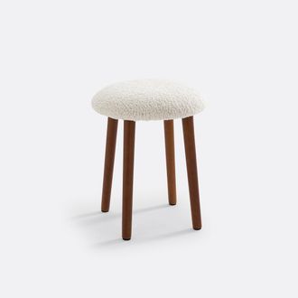 La Redoute Interieurs Kruk in boucl&eacute;-stof, Jimi