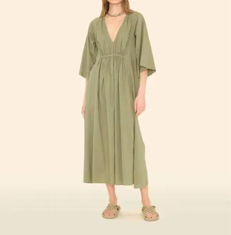 Xirena Angela Dress In Dark Seagrass
