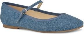 Nine West Ewind Mary Jane Flat in Mbl01 at Nordstrom Rack, Size 6.5