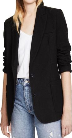 Anine Bing Black Classic Fit Blazer Size M