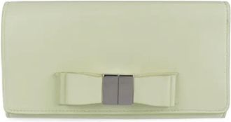 Balenciaga Pre-owned Wallets, female, Beige, Size: ONE SIZE Pre-owned Vintage Long Wallet (bi-fold)