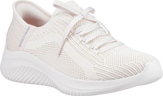 Skechers Womens Ultra Flex 3.0-Brilliant Path Hands Free Slip-ins Sneaker, Tpe=taupe, 10 Wide