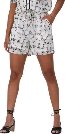 Freebird by Steven Groene Mini Shorts voor Dames - Dames - Bermuda - Veelkleurig - XS - Korte Broeken