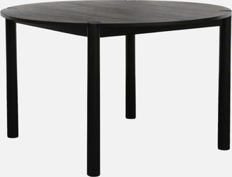 Sweeek Mesa De Comedor Redonda De Madera De Hevea, 4 Plazas