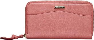 See By Chloé See By Chloé Pink Leather Long Wallet (Bi-Fold) (Pre-Owned)