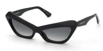 Nina Ricci SNR405 0700 Womens Sunglasses Black Size 59