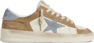 Golden Goose Stardan suède sneakers met ster - Beige